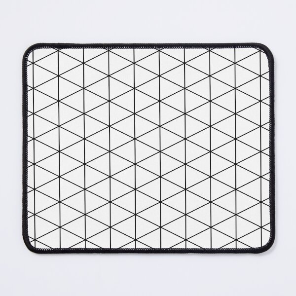 Item preview, Structural Matter #2 geometric black and white triangle art designed and sold by minimo-depot.