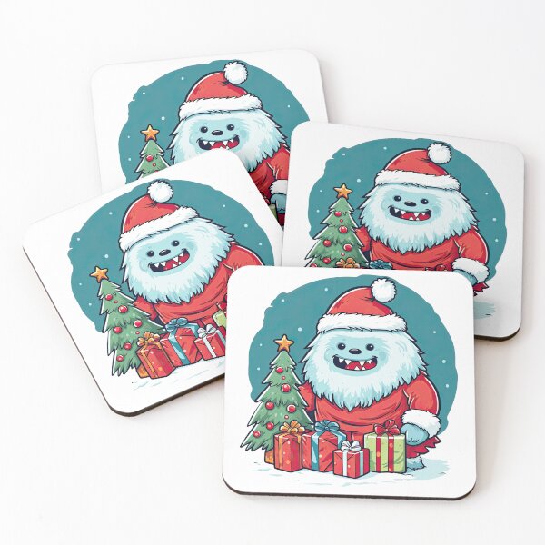 Item preview, Kawaii Yeti Ready for Christmas Party 2 designed and sold by eyestetix.