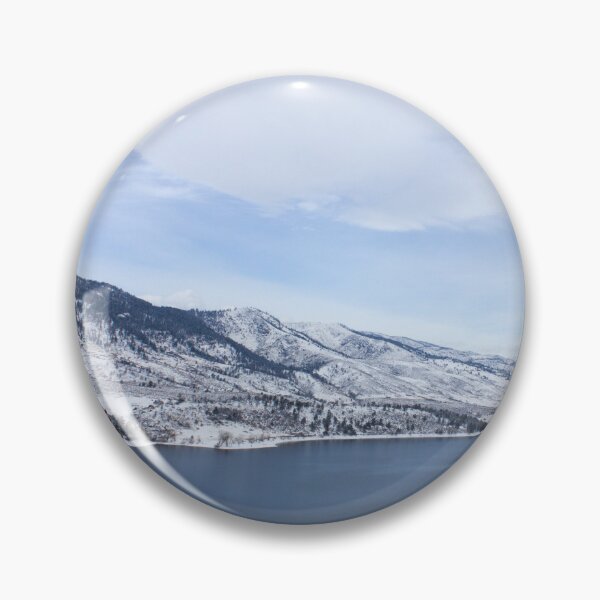 Item preview, Snow-Capped Horsetooth Reservoir in Winter designed and sold by Maritza Morales.