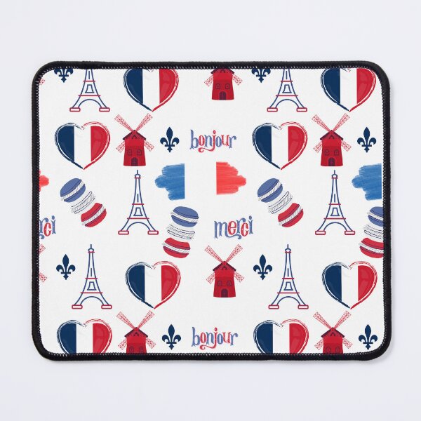 Item preview, Vive La France seamless pattern designed and sold by eireaine.
