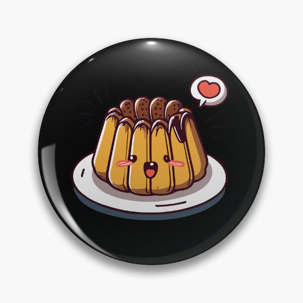 Item preview, Cute Sweet Canelé de bordeaux in Need of Love - Dessert lovers gift idea T-Shirt designed and sold by lemamis.