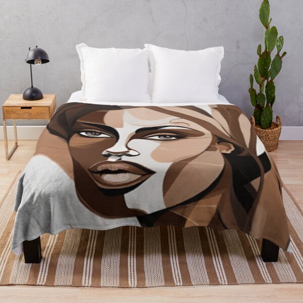 Item preview, woman in chocolate tones designed and sold by norachiang.