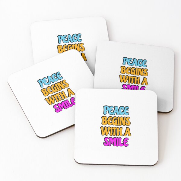 Item preview, Peace Begins With A Smile designed and sold by Inspirationmotivation.