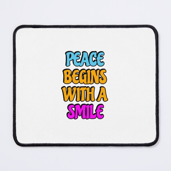 Item preview, Peace Begins With A Smile designed and sold by Inspirationmotivation.