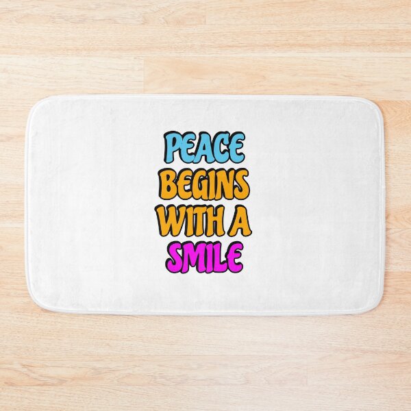 Item preview, Peace Begins With A Smile designed and sold by Inspirationmotivation.