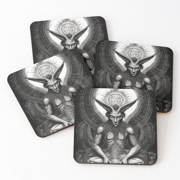 Item preview, Meditating Baphomet (Variation)     designed and sold by OccultDreams.