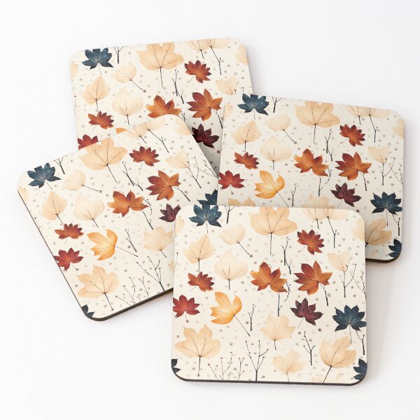 Item preview, Watercolor Autumn Leaves and Sticks designed and sold by venomNL.