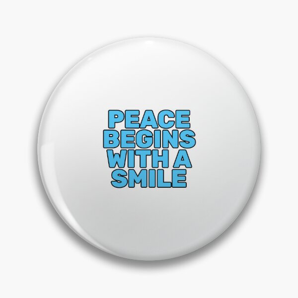 Item preview, Peace Begins With A Smile designed and sold by Inspirationmotivation.