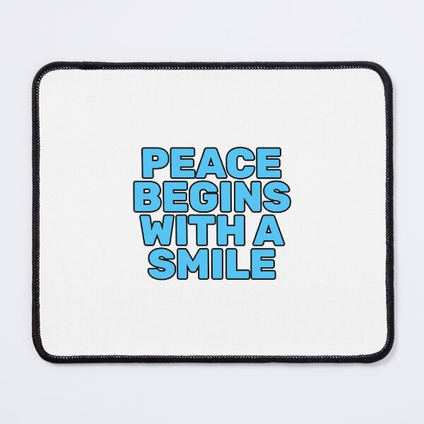 Item preview, Peace Begins With A Smile designed and sold by Inspirationmotivation.