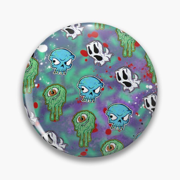 Item preview, Halloween monsters, ghost, skull, nightmare. designed and sold by Sparehead33.