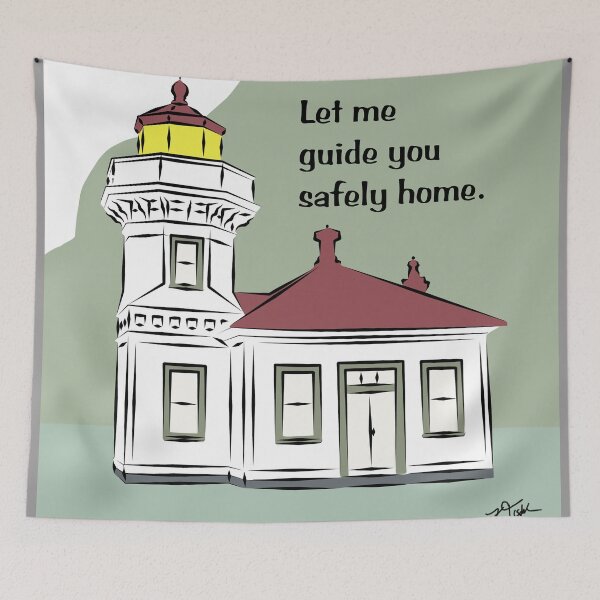 Item preview, Let Me Guide You Safely Home designed and sold by KirtTisdale.