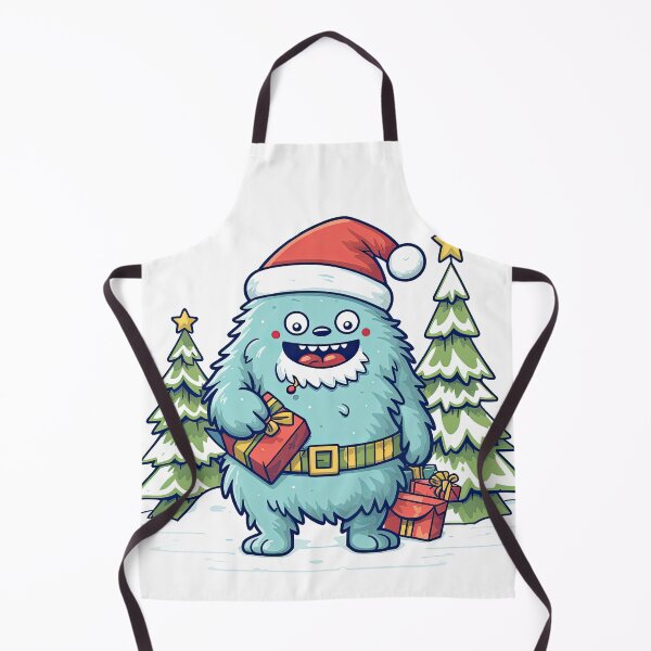Item preview, Kawaii Yeti Ready for Christmas Party 6 designed and sold by eyestetix.