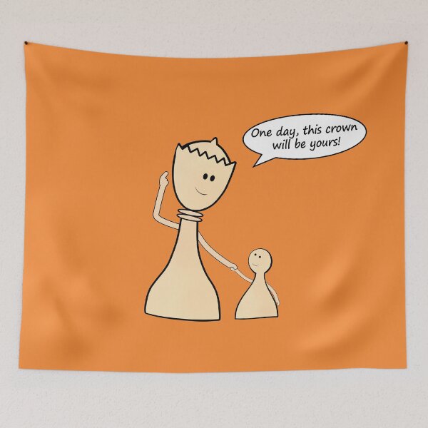 Item preview, Big dreams, cute chess pun designed and sold by shackledlettuce.