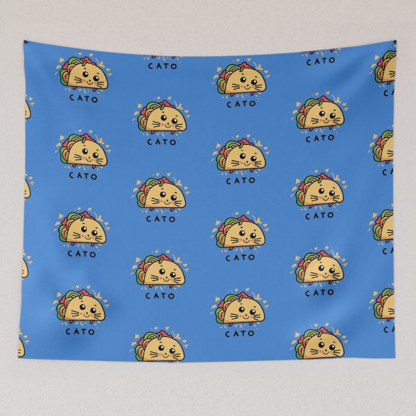 Item preview, Cato = Cat + Taco designed and sold by SubtleSplit.
