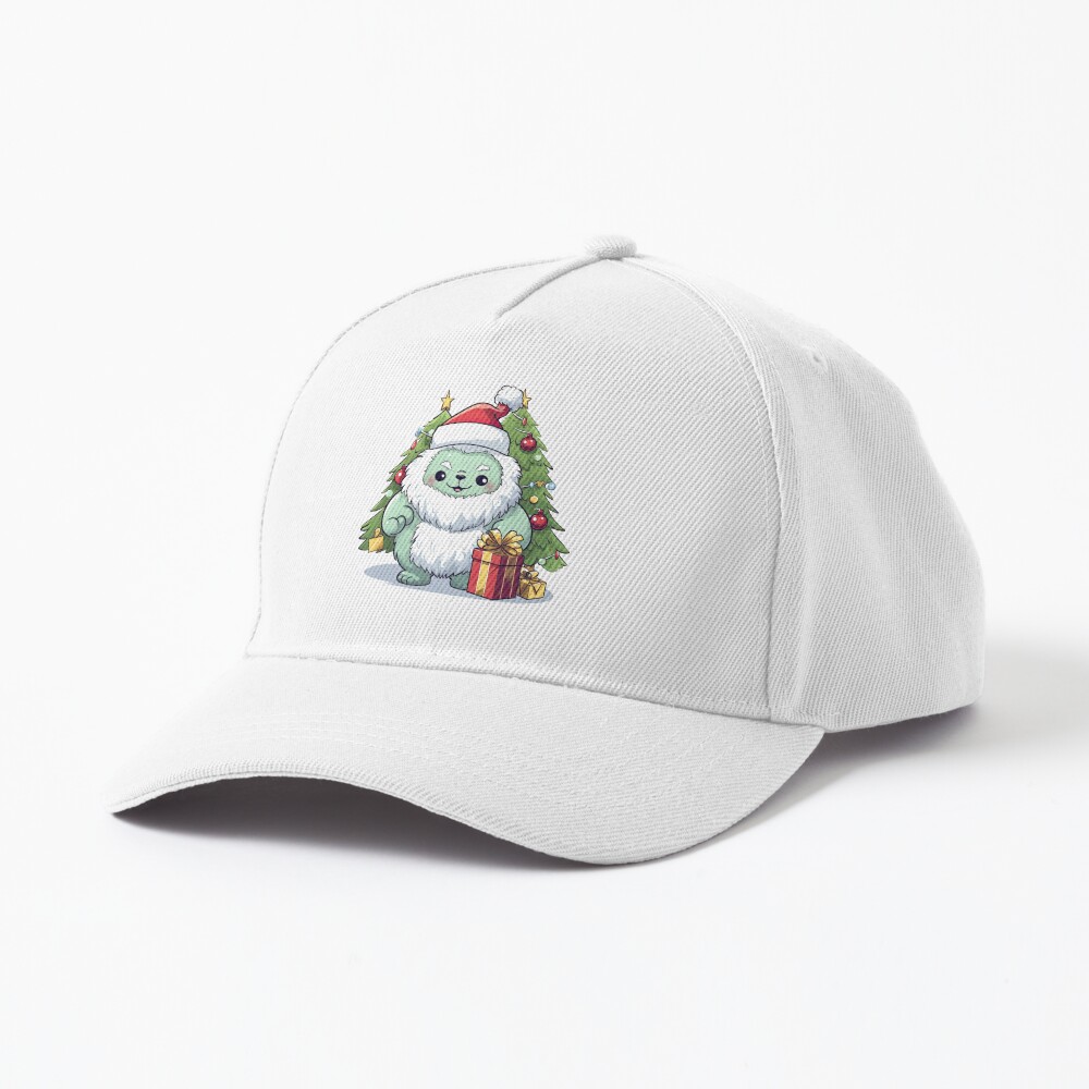 Christmas Yeti To Party Cute Yeti for Christmas' Trucker Cap