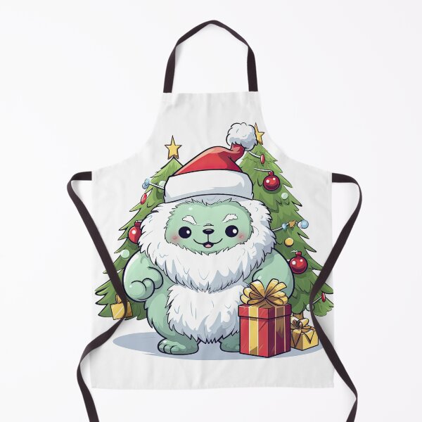 Item preview, Kawaii Yeti Ready for Christmas Party 7 designed and sold by eyestetix.