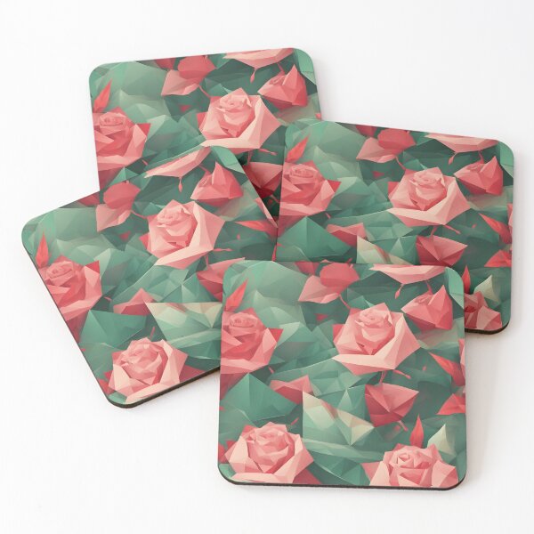 Item preview, Patterns or motifs of pastel red roses designed and sold by EstiloyEvento.