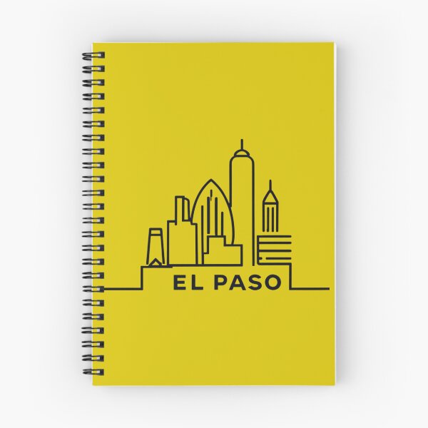 Item preview, El Paso, Texas | City Drawing Minimalist Style 5 designed and sold by CircinusStore.