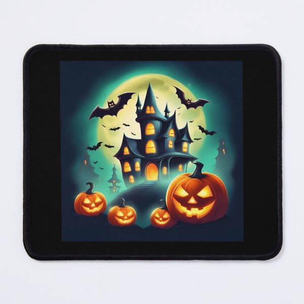 Item preview, Happy Halloween in a Haunted House designed and sold by Ulandia.