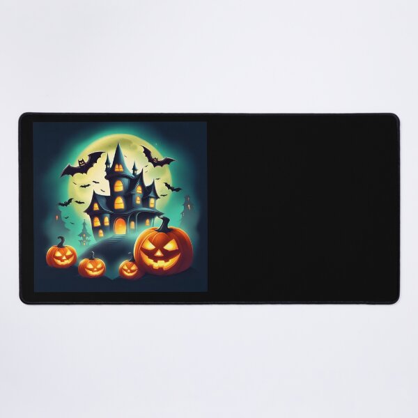 Item preview, Happy Halloween in a Haunted House designed and sold by Ulandia.