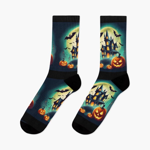 Item preview, Happy Halloween in a Haunted House designed and sold by Ulandia.