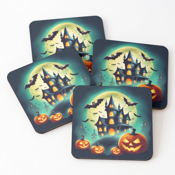 Item preview, Happy Halloween in a Haunted House designed and sold by Ulandia.