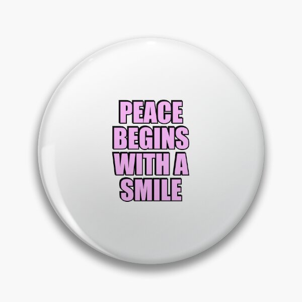Item preview, Peace Begins With A Smile designed and sold by Inspirationmotivation.