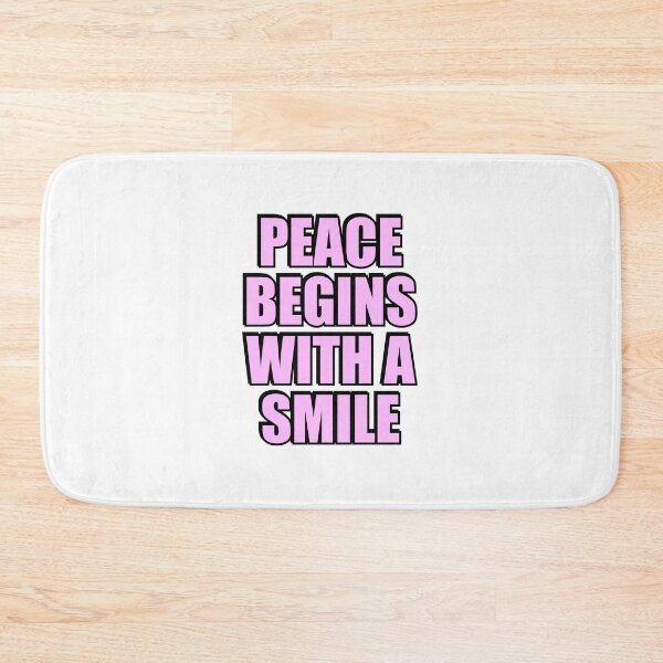 Item preview, Peace Begins With A Smile designed and sold by Inspirationmotivation.
