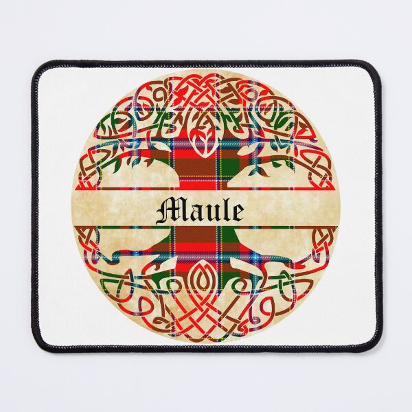 Item preview, Maule Tree of Life Clan Scottish Surname tartan designed and sold by BagTown Clans.