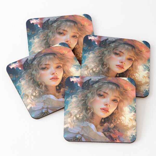 Item preview, Beautiful Pirate Captain Anime Girl designed and sold by bubblegoth.