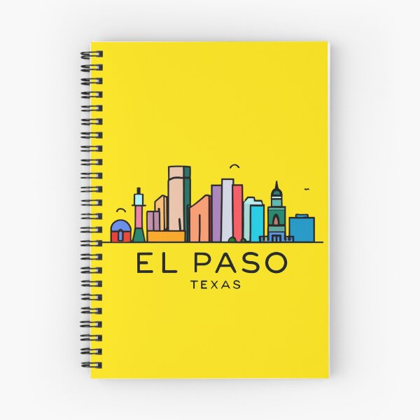 Item preview, El Paso, Texas | City Drawing Minimalist Style 7 designed and sold by CircinusStore.