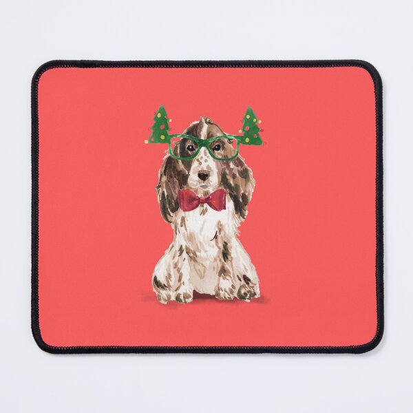 Item preview, Cocker Spaniel Christmas Dog designed and sold by beastieboutique.