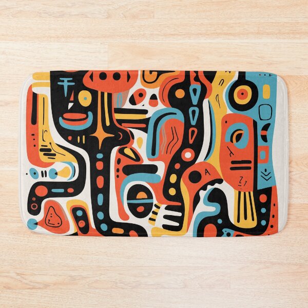 Item preview, Mid Century Abstract Jazz  designed and sold by Texterns.