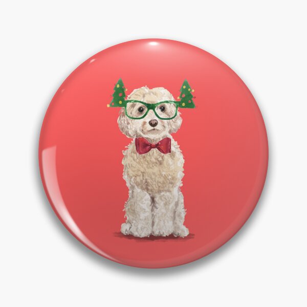 Item preview, Labradoodle Cavapoo Cockapoo Christmas Dog  designed and sold by beastieboutique.