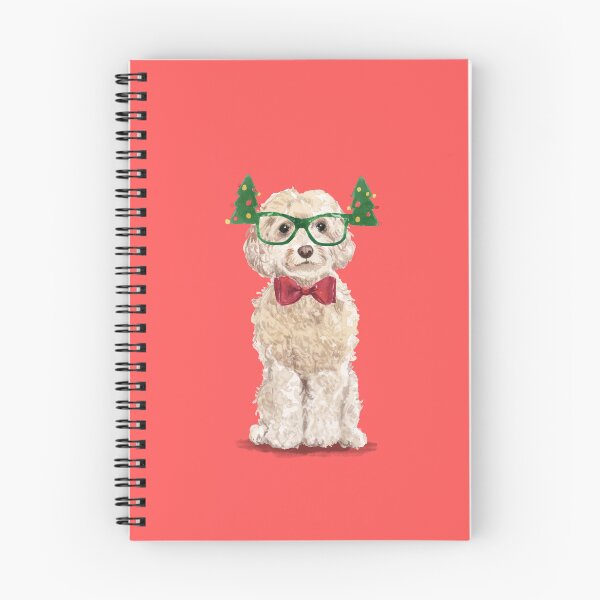 Item preview, Labradoodle Cavapoo Cockapoo Perro navideño designed and sold by beastieboutique.