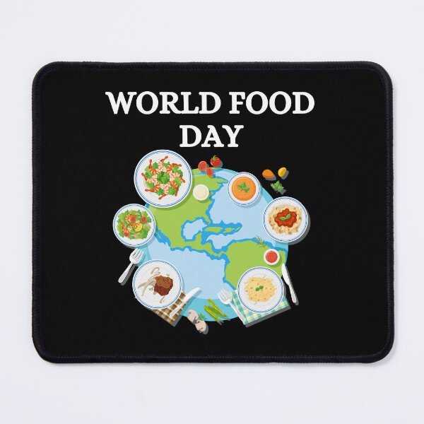 Item preview, World Food Day International Cuisine Food Security designed and sold by MagicSD Designs.