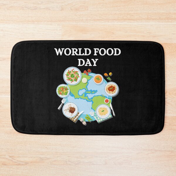 Item preview, World Food Day International Cuisine Food Security designed and sold by MagicSD Designs.