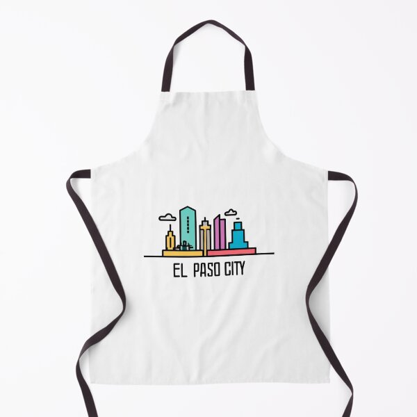 Item preview, El Paso, Texas | City Drawing Simple Style designed and sold by CircinusStore.