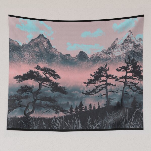 Item preview, Evening Pines designed and sold by gracefullizard.