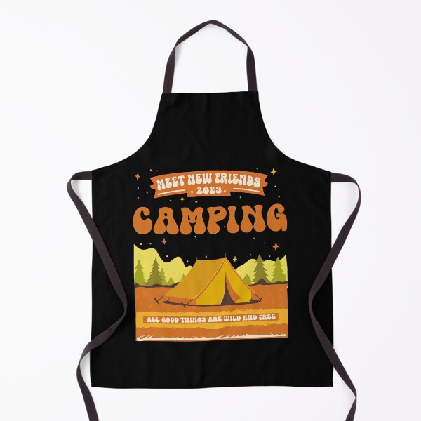 Item preview, Meet New Friends Camping, all good things are wild and free designed and sold by DjenShop.