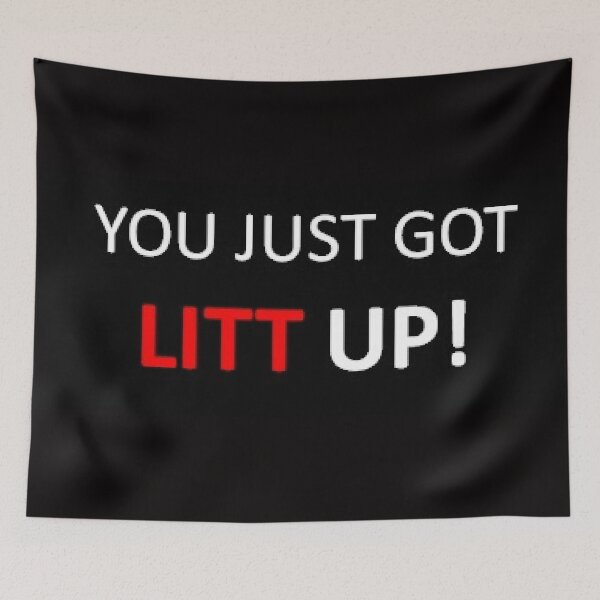 Item preview, You Just Got Litt Up designed and sold by bohemianbrigade.