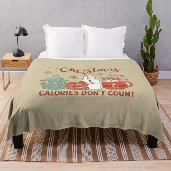 Item preview, Christmas Calories Don't Count Christmas Cookies Cupcakes Cocoa designed and sold by ArtMeetsPizza.