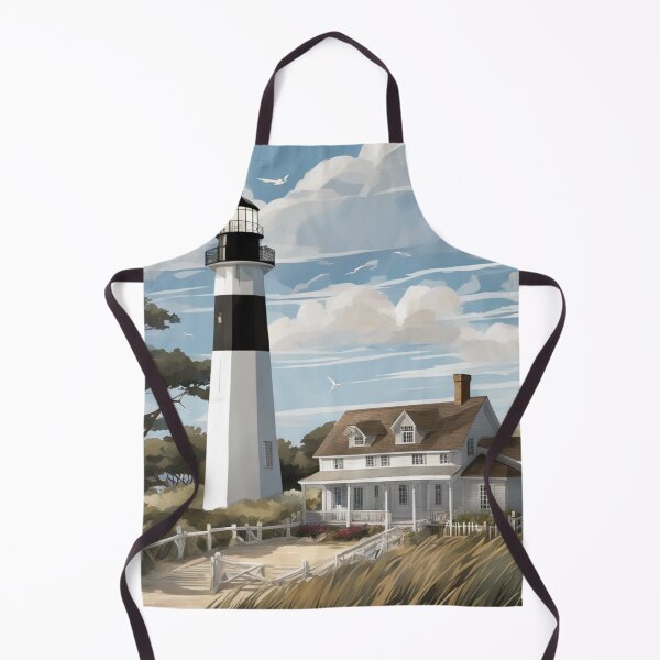Item preview, Lighthouse and Cottage designed and sold by purplesensation.