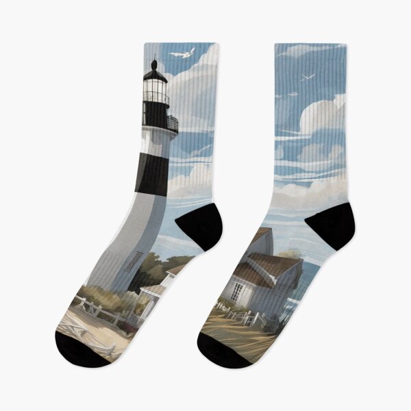 Item preview, Lighthouse and Cottage designed and sold by purplesensation.