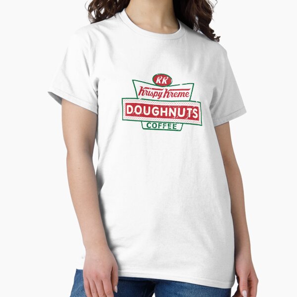 krispy kreme doughnuts t shirt 90s~ | focus