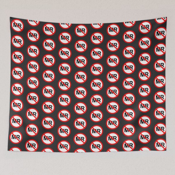 Item preview, MR Unsafe Label Black BG designed and sold by HumerusHumor.