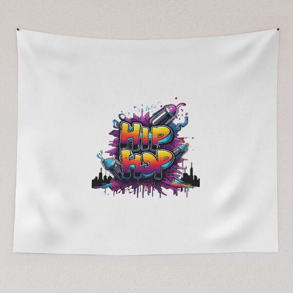 Item preview, Graffiti art style cyberpunk, Written Hip-Hop With a New York setting designed and sold by LucianSilas.