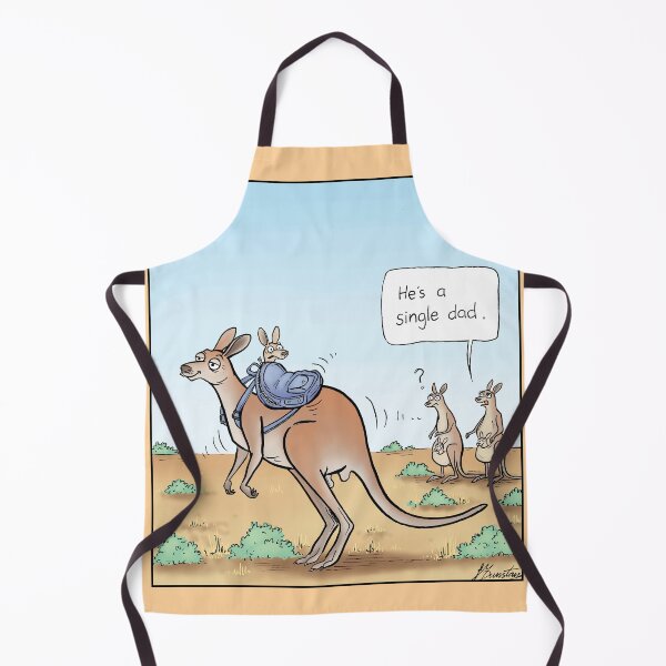 Item preview, Single Dad kangaroo designed and sold by Jed Dunstan.