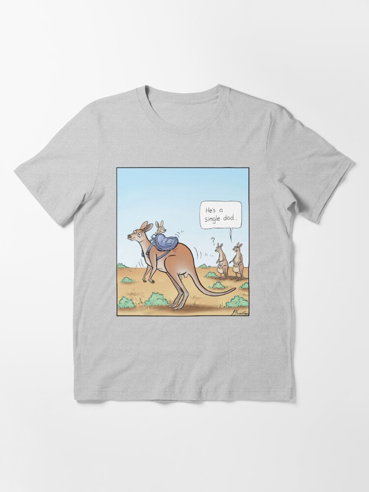 Kangaroo t shirt for clearance dad