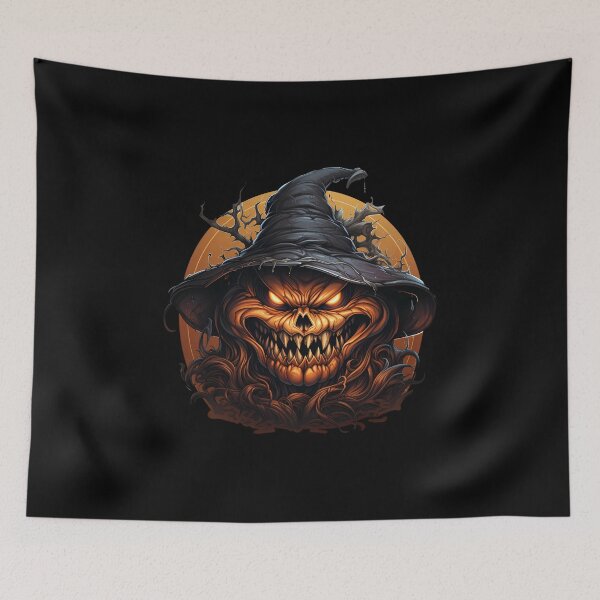 Item preview, Sinister Halloween Pumpkin designed and sold by IonDigitalArts.